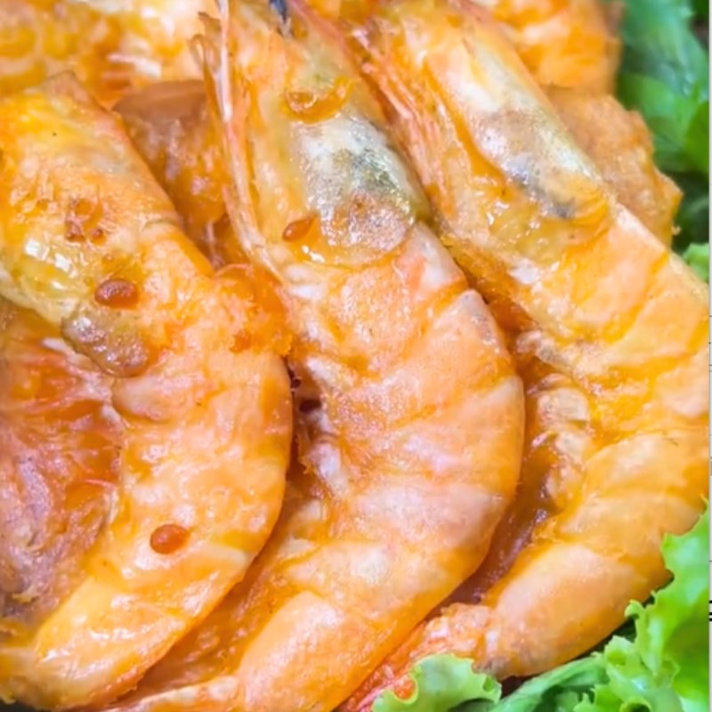 Bước 3 Thành phẩm Bánh mì tôm chiên (Công thức được chia sẻ từ Tiktok Cách Nấu Ngon cùng Cách Nấu Ngon)