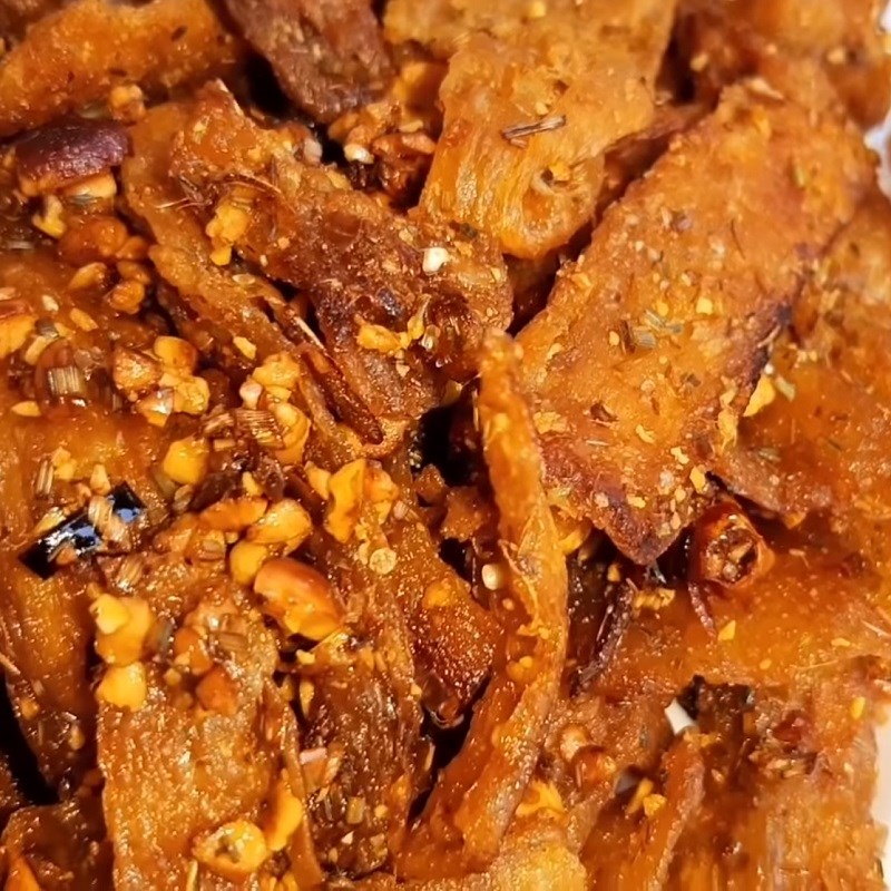 Bước 5 Thành phẩm Khô bò chay từ sườn non