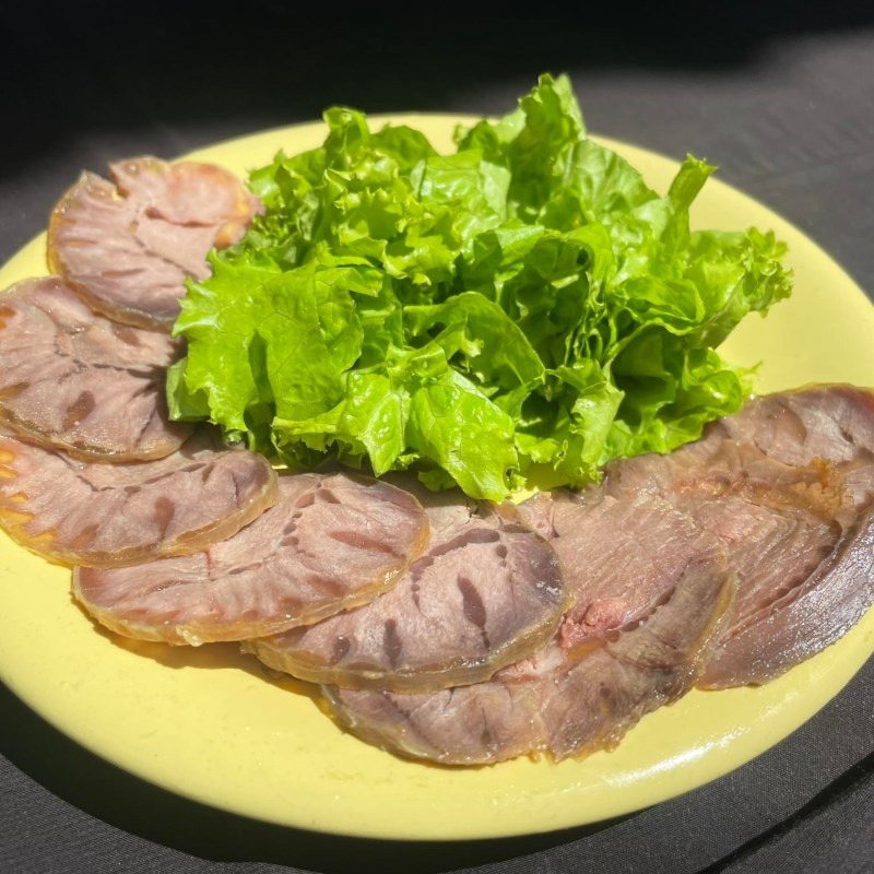 Bước 3 Thành phẩm Bắp bò muối