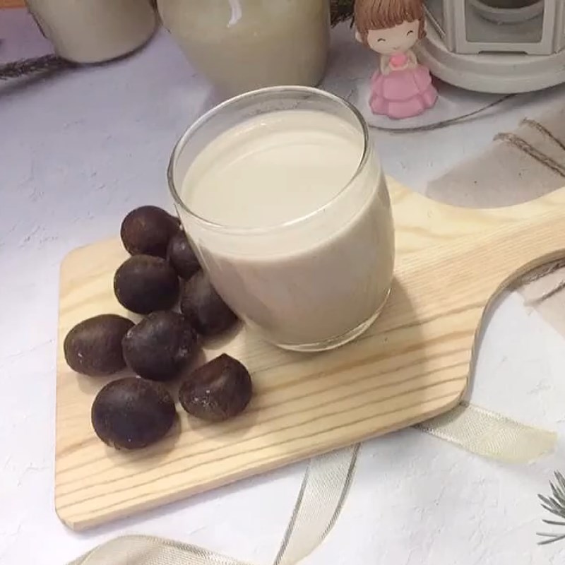Bước 4 Thành phẩm Sữa hạt dẻ