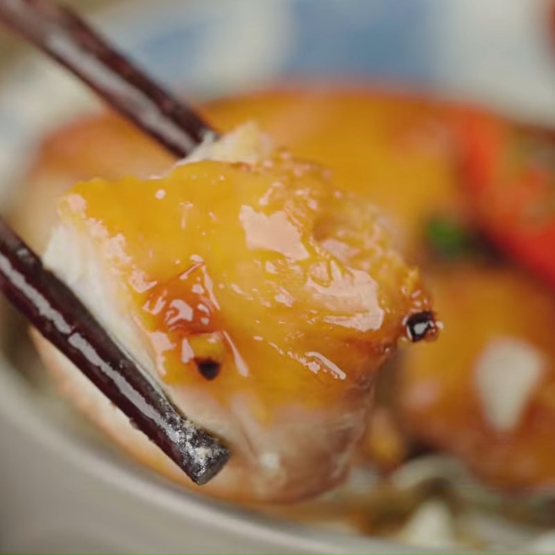 Bước 6 Thành phẩm Cá thu kho mặn ngọt