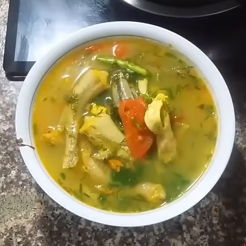 Bước 4 Thành phẩm Canh chua cá khoai
