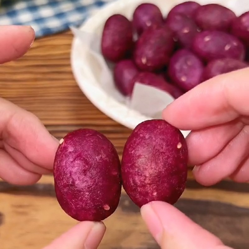 Bước 4 Thành phẩm Bánh khoai lang chiên phồng (Công thức được chia sẻ từ TikTok Cách Nấu Ngon cùng Cách Nấu Ngon)