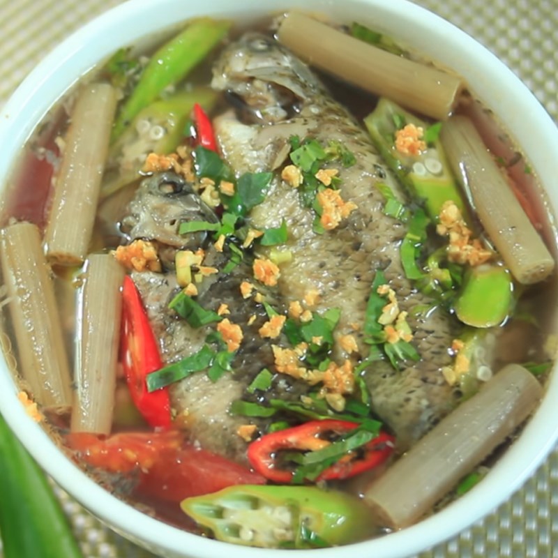Bước 6 Thành phẩm Canh chua cá rô đồng