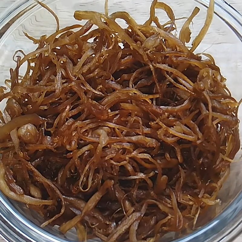 Bước 7 Thành phẩm Chà bông chay từ nấm bào ngư