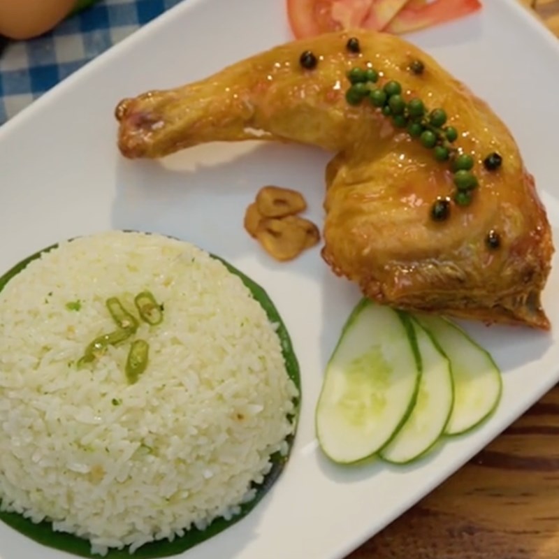 Bước 5 Thành phẩm Cơm chiên muối ớt xanh (Công thức từ kênh Tiktok Cách Nấu Ngon cùng Cách Nấu Ngon)