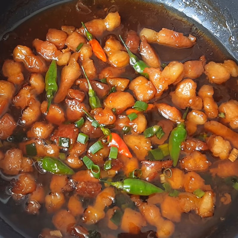 Bước 4 Thành phẩm Thịt kho quẹt