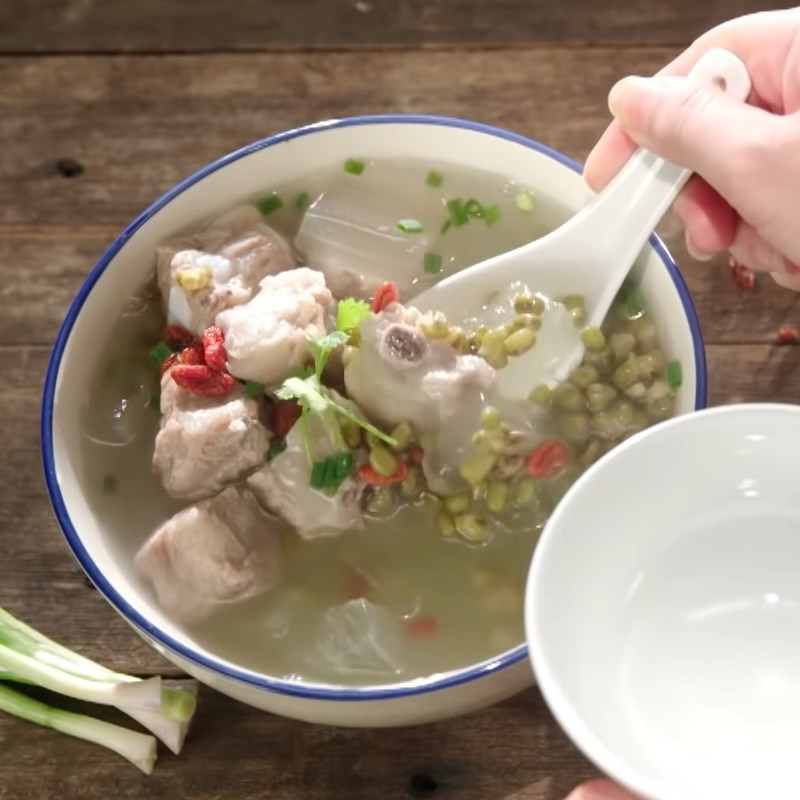 Bước 8 Thành phẩm Canh nha đam nấu sườn