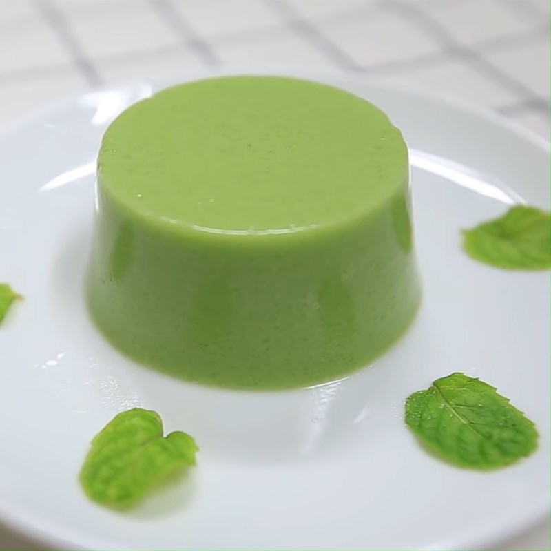 Bước 4 Thành phẩm Thạch sữa chua matcha