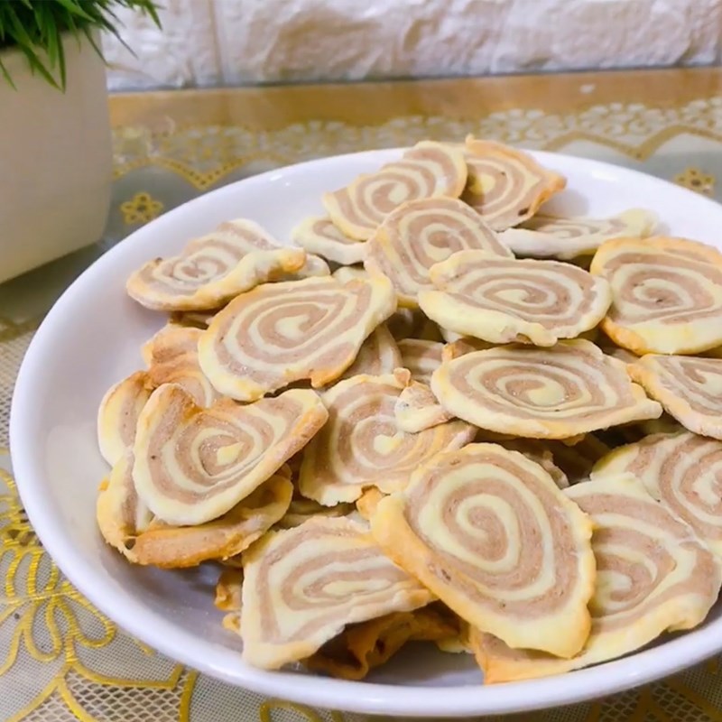 Bước 4 Thành phẩm Bánh tai heo bằng nồi chiên không dầu