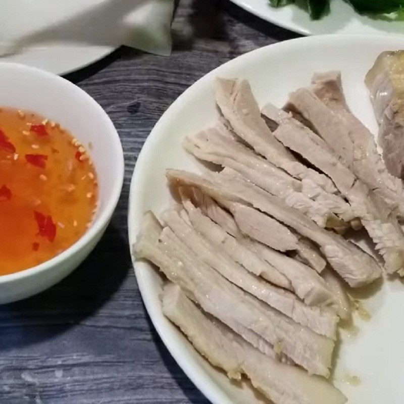 Bước 3 Thành phẩm Thịt heo hấp bia