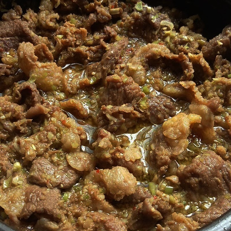 Bước 4 Thành phẩm Bò kho sả ớt