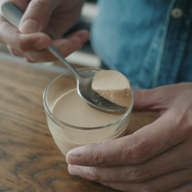 Bước 5 Thành phẩm Panna cotta caramel