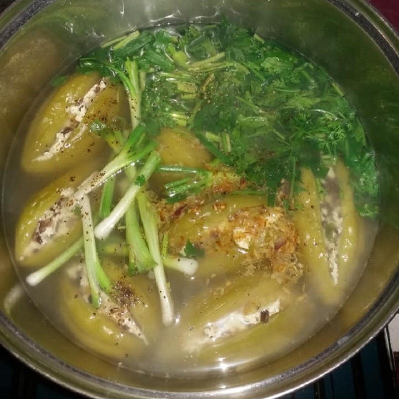 Bước 6 Thành phẩm Canh khổ qua nhồi đậu hũ chay