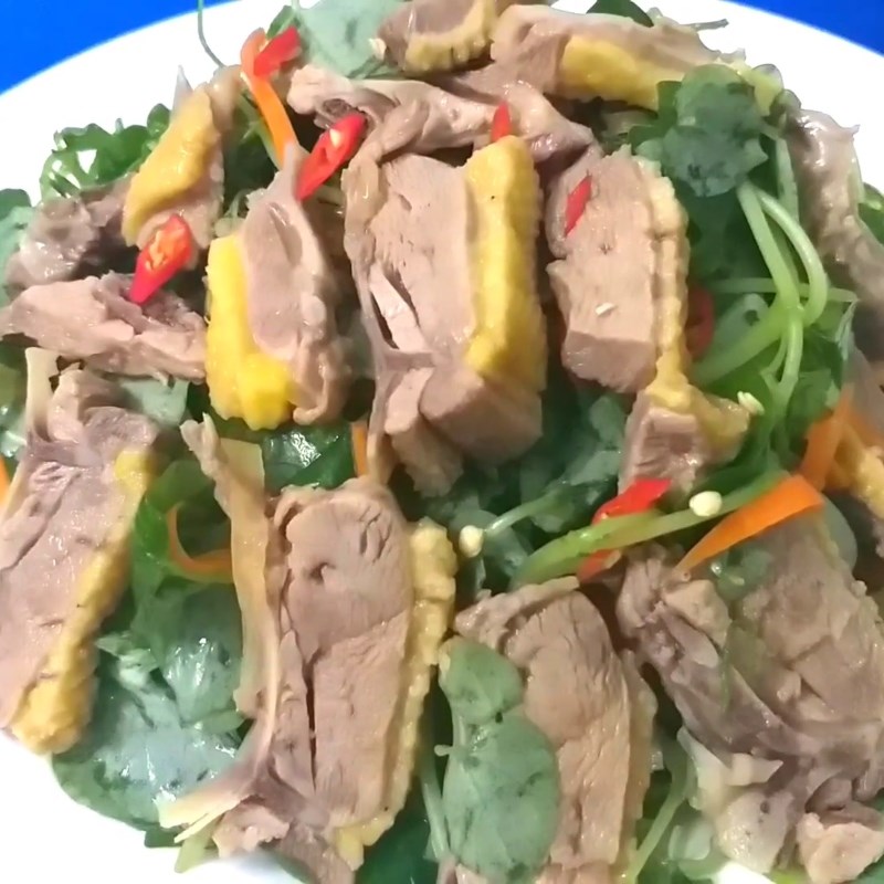 Bước 5 Thành phẩm Gỏi rau càng cua ức vịt