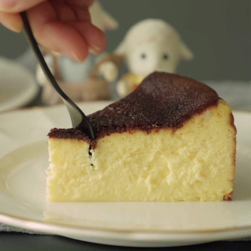Bước 4 Thành phẩm Bánh kem phô mai cháy - Basque Burnt Cheese