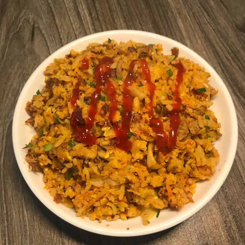 Bước 5 Thành phẩm Cơm rang kim chi thịt bò