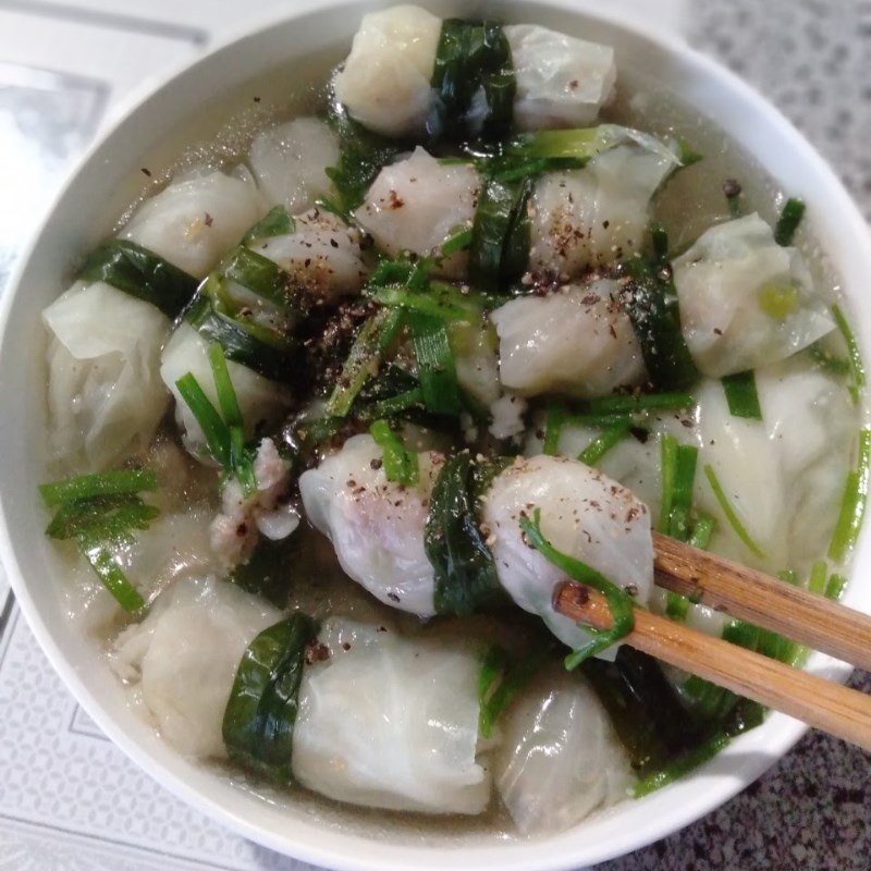 Bước 5 Thành phẩm Canh bắp cải cuốn thịt bằm