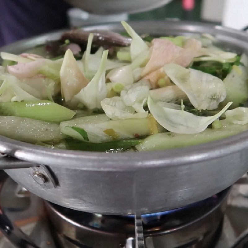 Bước 4 Thành phẩm Canh chua cá linh bông so đũa