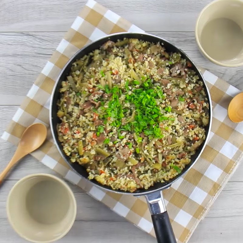 Bước 6 Thành phẩm Cơm rang dưa bò