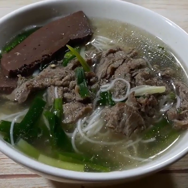 Bước 4 Thành phẩm Miến thịt bò
