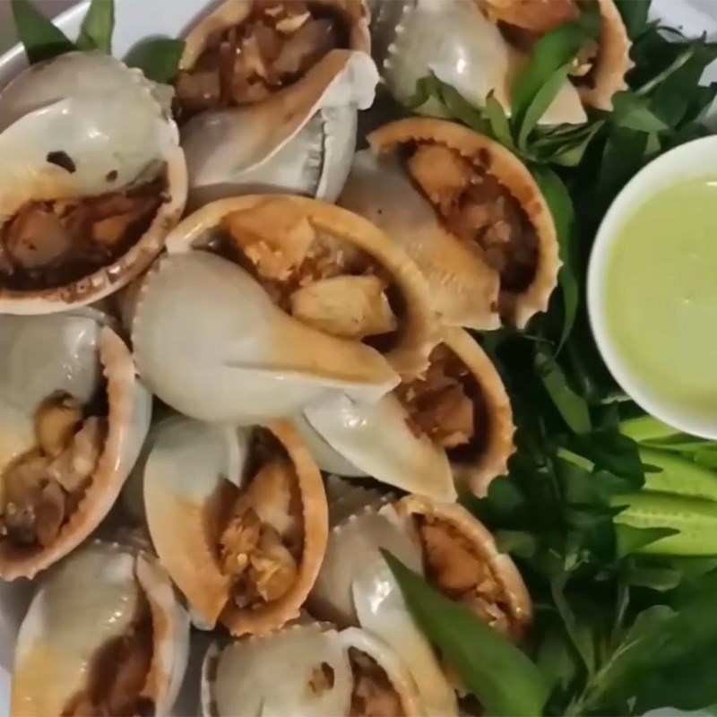 Bước 7 Thành phẩm Ốc tỏi nướng muối ớt
