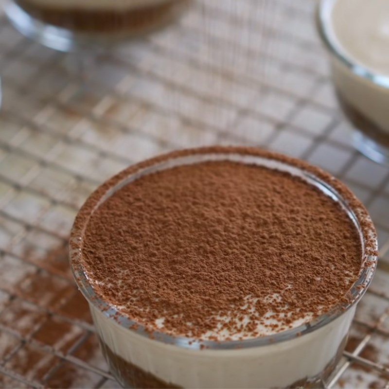 Bước 4 Thành phẩm Bánh tiramisu đậu hũ
