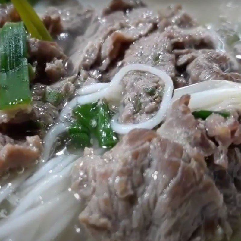 Bước 4 Thành phẩm Miến thịt bò