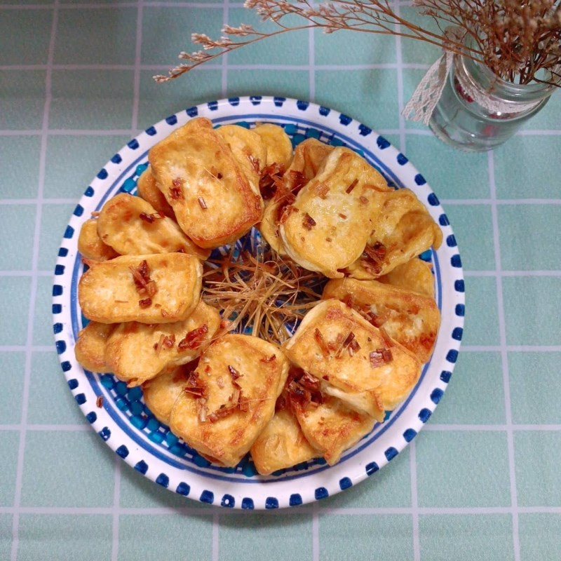 Bước 4 Thành phẩm Đậu hũ chiên sả
