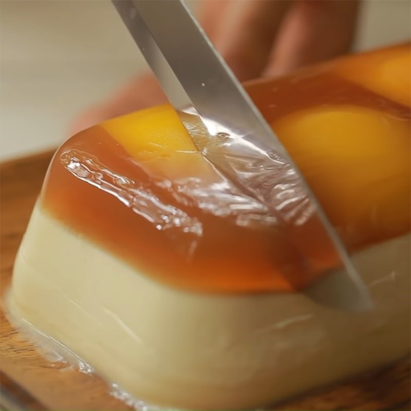 Bước 6 Thành phẩm Panna cotta thạch trà đào