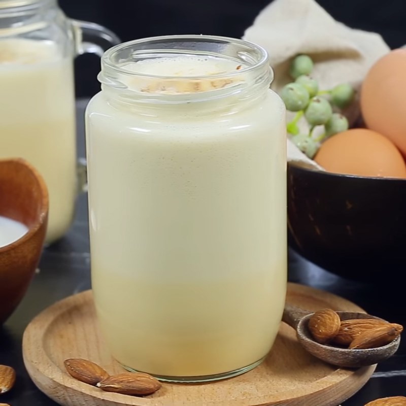 Bước 3 Thành phẩm Sữa trứng gà