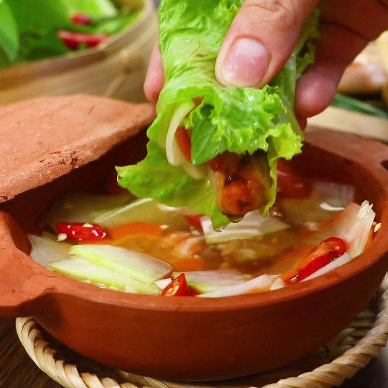 Bước 8 Thành phẩm Chả tôm Thanh Hóa
