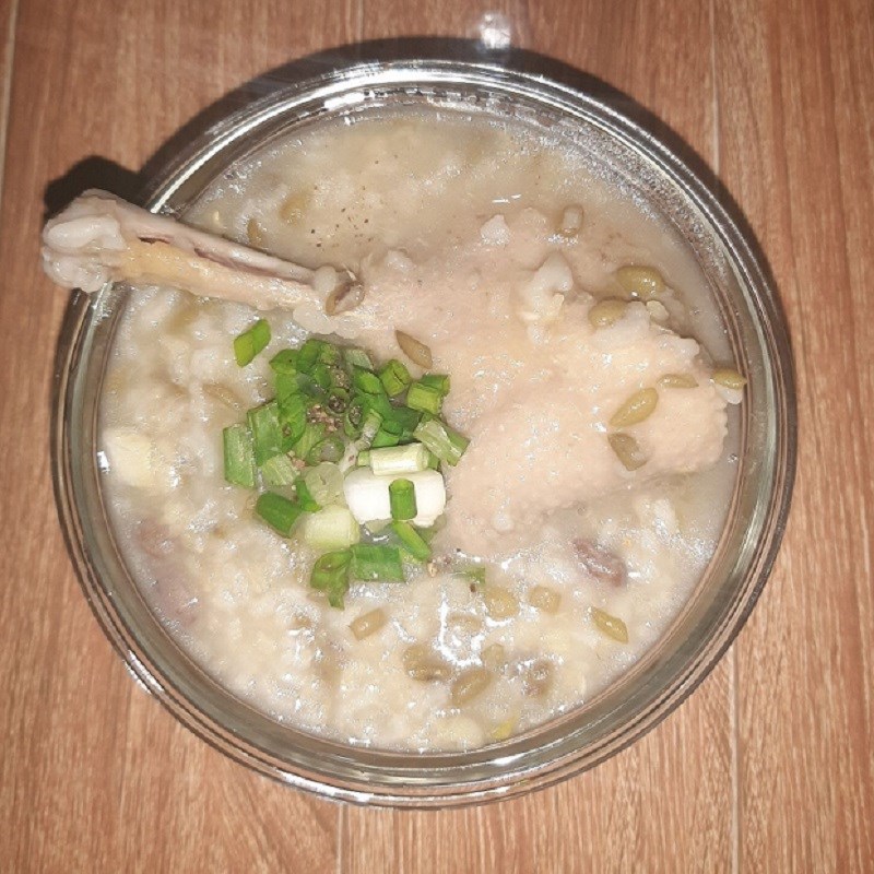 Bước 5 Thành phẩm Cháo vịt đậu xanh