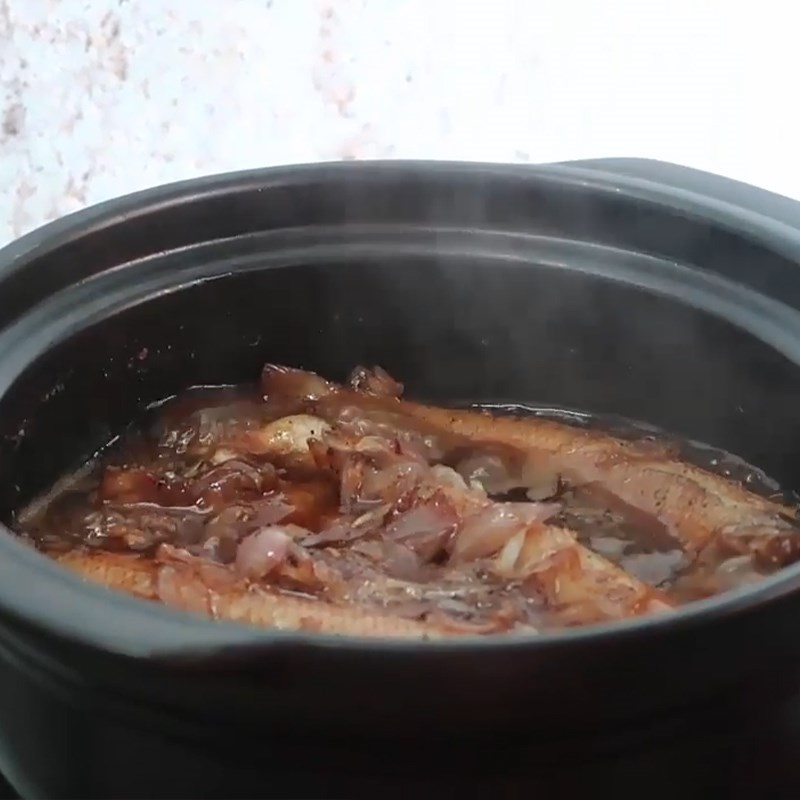 Bước 4 Thành phẩm Cá mối kho tiêu