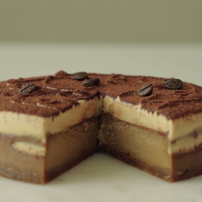 Bước 6 Thành phẩm Cheesecake cà phê