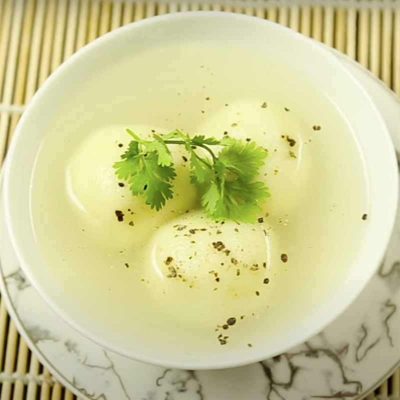 Bước 6 Thành phẩm Súp khoai tây viên nhân thịt
