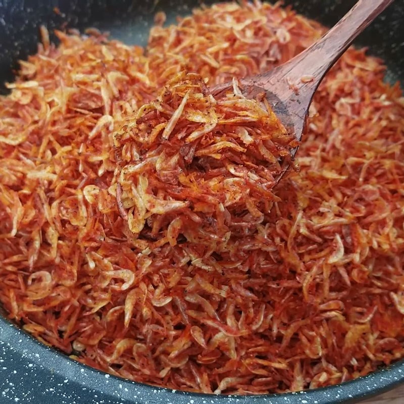 Bước 4 Thành phẩm Ruốc tép khô