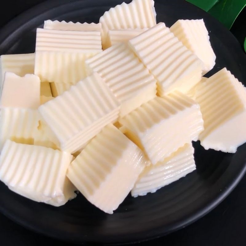 Bước 4 Thành phẩm Sữa chua dẻo bằng gelatin bột
