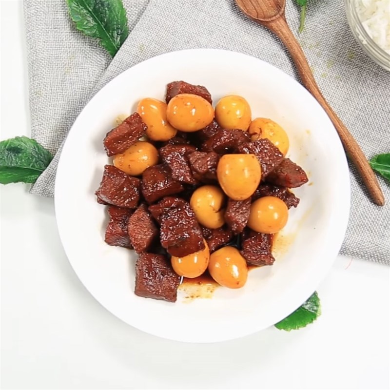 Bước 4 Thành phẩm Thịt bò kho tàu