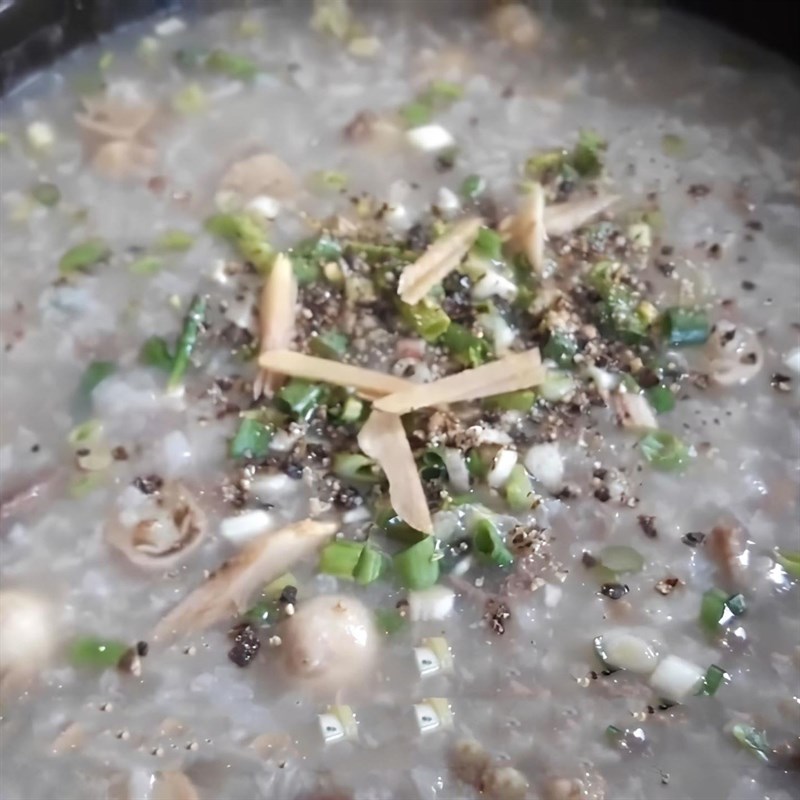 Bước 5 Thành phẩm Cháo đậu đỏ thịt bò