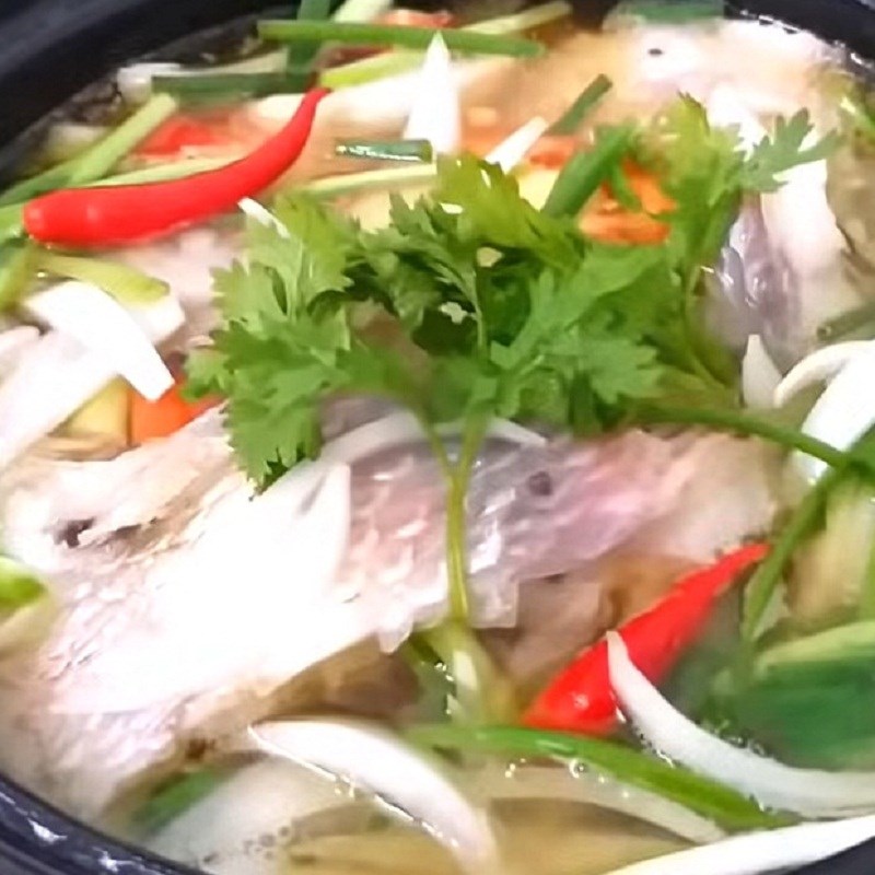 Bước 5 Thành phẩm Cá diêu hồng kho lạt