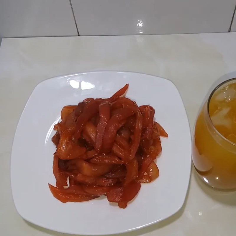 Bước 4 Thành phẩm Mứt vỏ chanh dây
