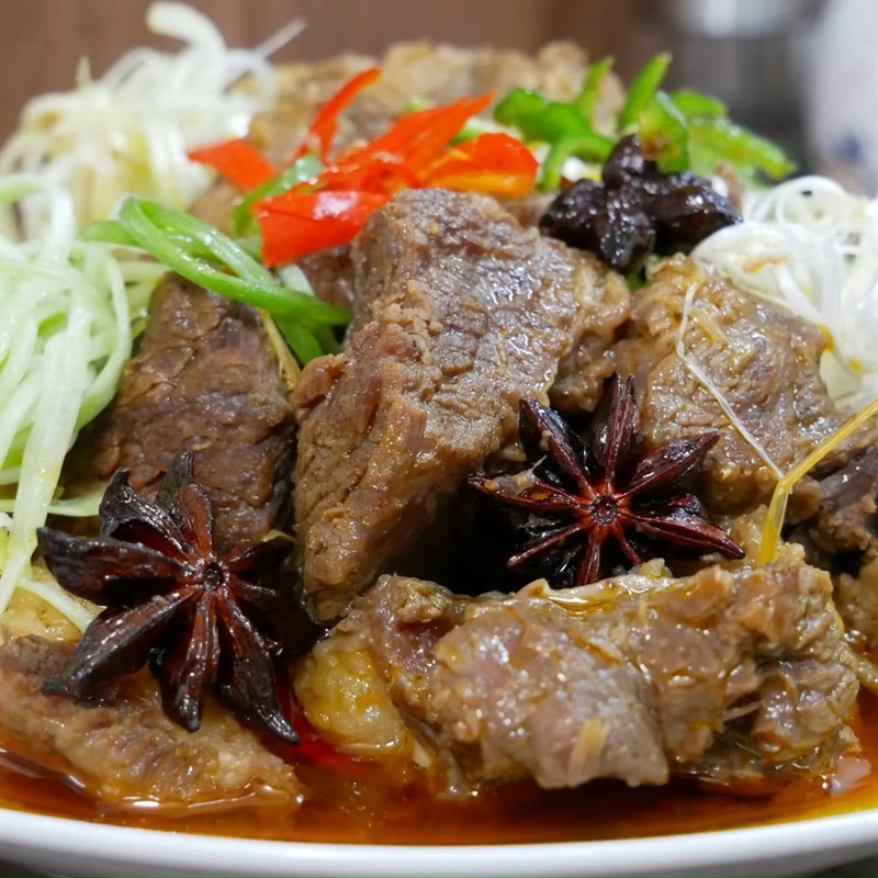 Bước 4 Thành phẩm Thịt bò kho ngũ vị