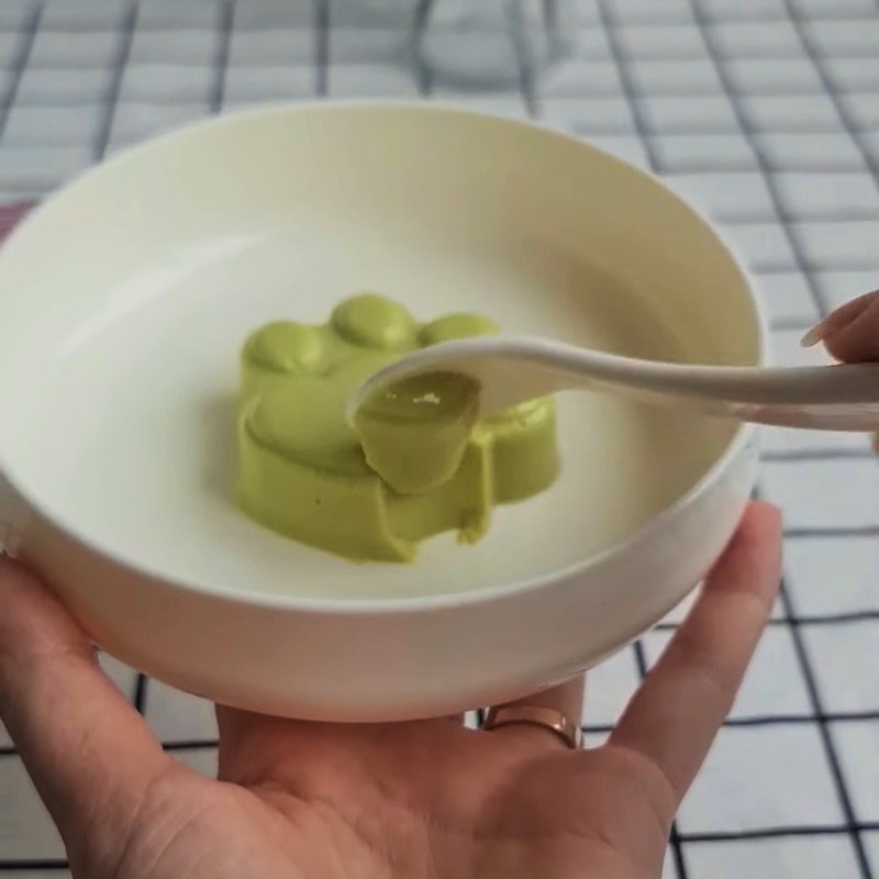 Bước 5 Thành phẩm Pudding bơ cho bé ăn dặm