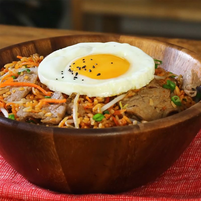Bước 6 Thành phẩm Cơm chiên bò bulgogi Hàn Quốc