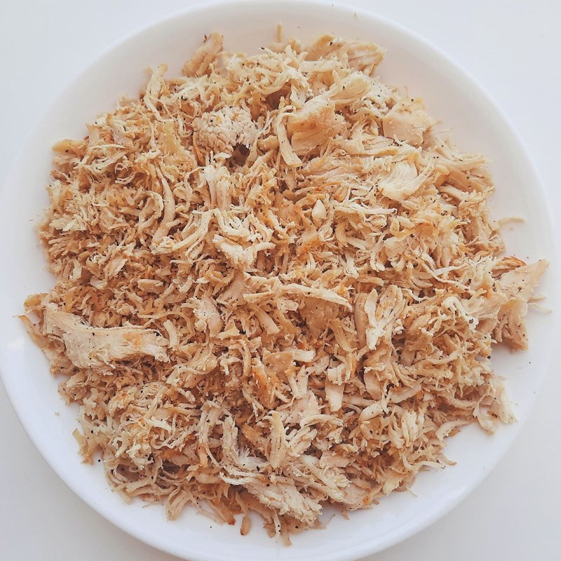 Bước 4 Thành phẩm Chà bông - ruốc gà