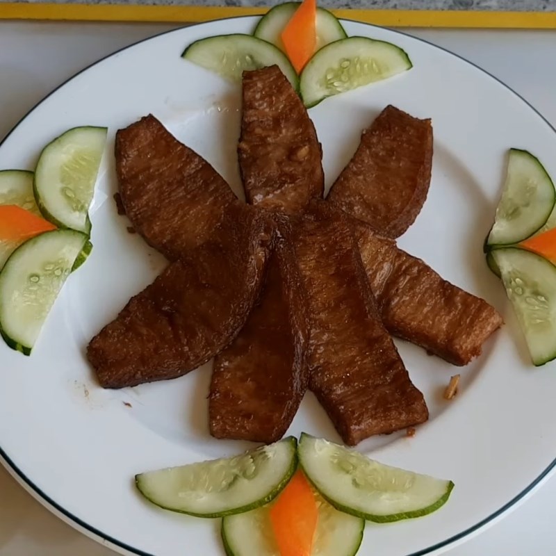 Bước 3 Thành phẩm Sườn non chay khìa coca