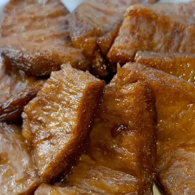 Bước 3 Thành phẩm Sườn non chay khìa coca