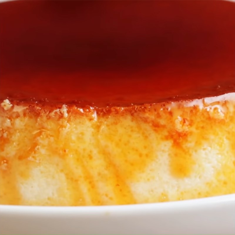 Bước 7 Thành phẩm Pudding caramel bánh mì