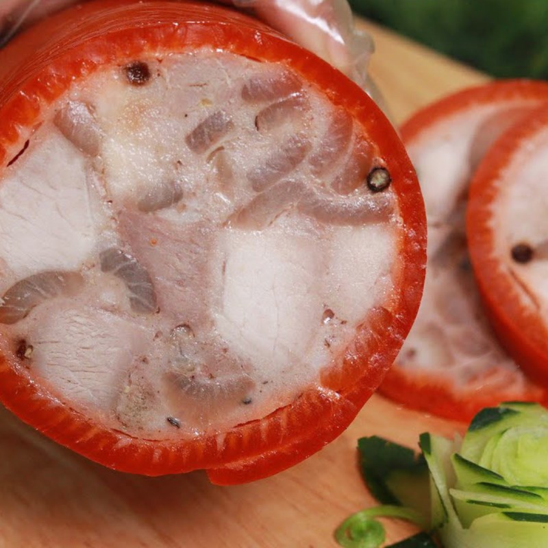 Bước 7 Thành phẩm Thịt nguội bánh mì đỏ